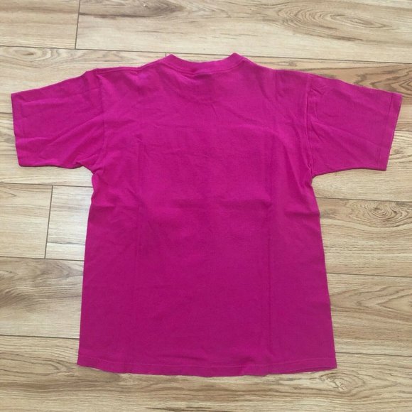 Vtg Tombstone Arizona TShirt Women's Size MEDIUM Pink Short Sleeve Aztec Tourist - Picture 4 of 4